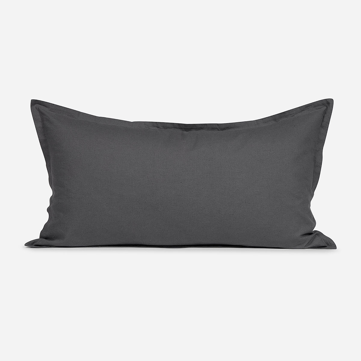 COJIN PURE LINO-ALGODON 85 X 45 CM GRAFITO - 1