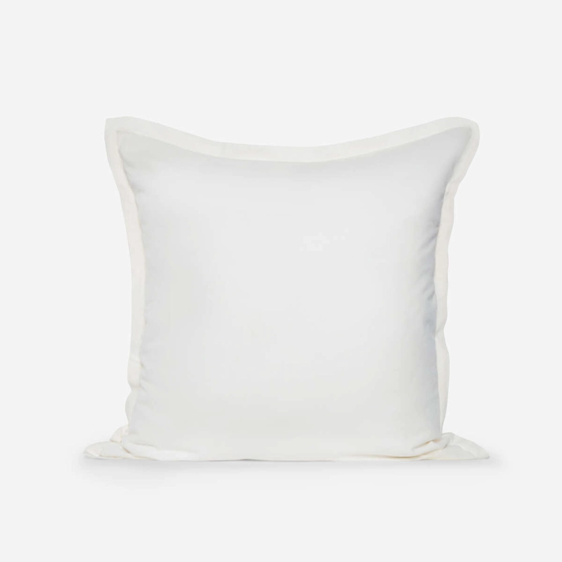 COJIN PURE LINO-ALGODON 65 X 65 CM BLANCO - 1