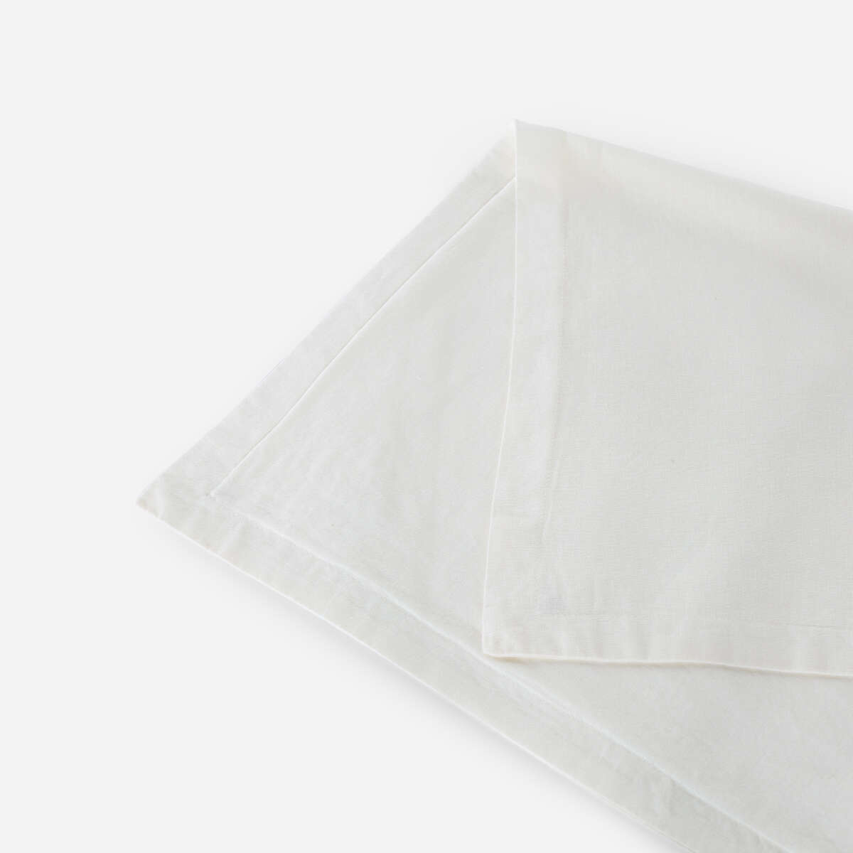 COJIN PURE LINO-ALGODON 65 X 65 CM BLANCO - 2