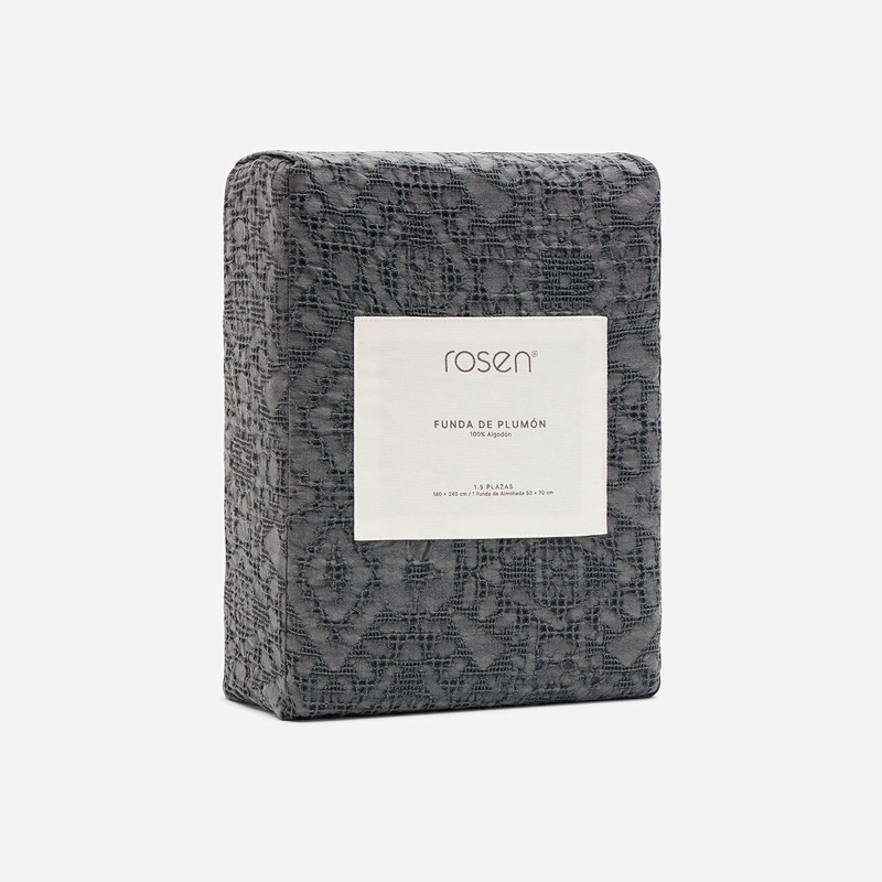 FUNDA DE PLUMON ALGODON BECKETT 1.5 PLAZAS - 5