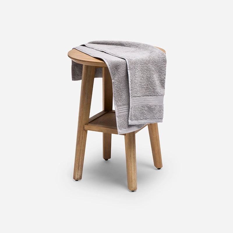 TOALLA DE MANO LISA BASIC 500 GRAMOS PERLA - 1