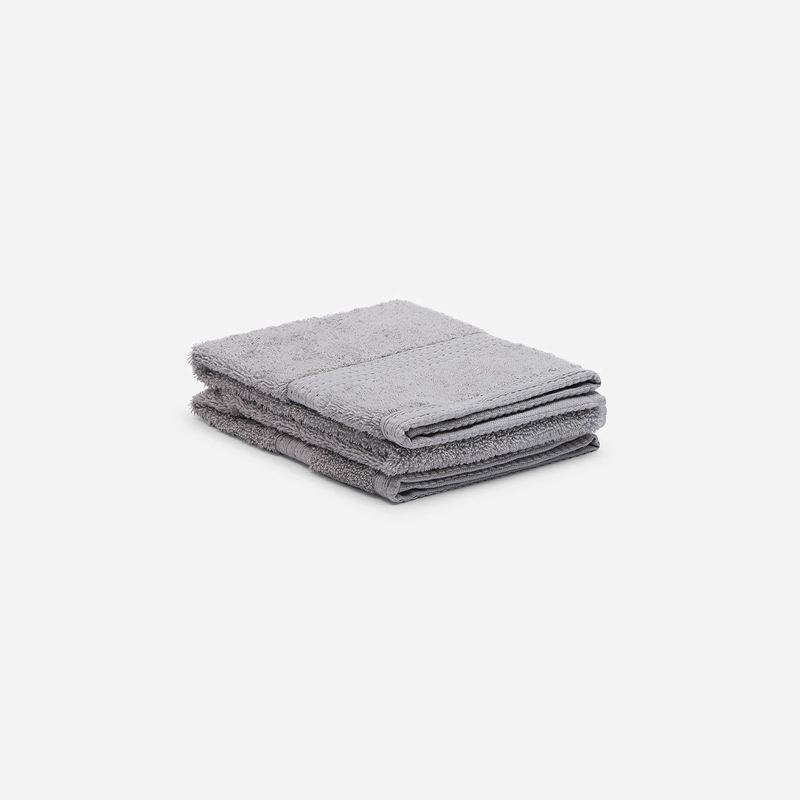 TOALLA DE MANO LISA BASIC 500 GRAMOS PERLA - 4