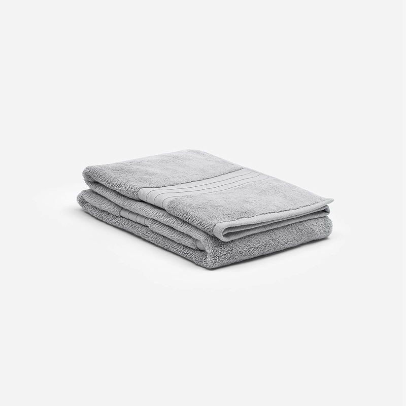 TOALLA DE BAÑO LISA BASIC 700 GRAMOS PERLA - 4