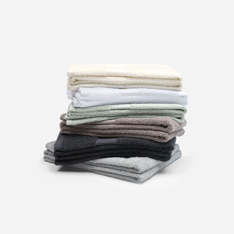 TOALLA DE MANO LISA BASIC 500 GRAMOS BLANCO - 5