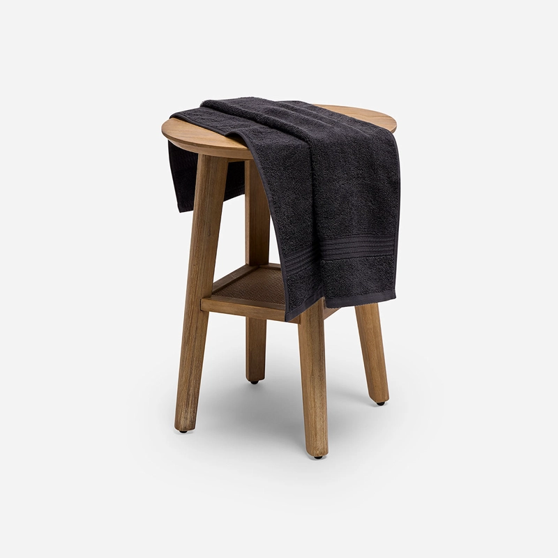 TOALLA DE MANO LISA BASIC 500 GRAMOS CHARCOAL - 1