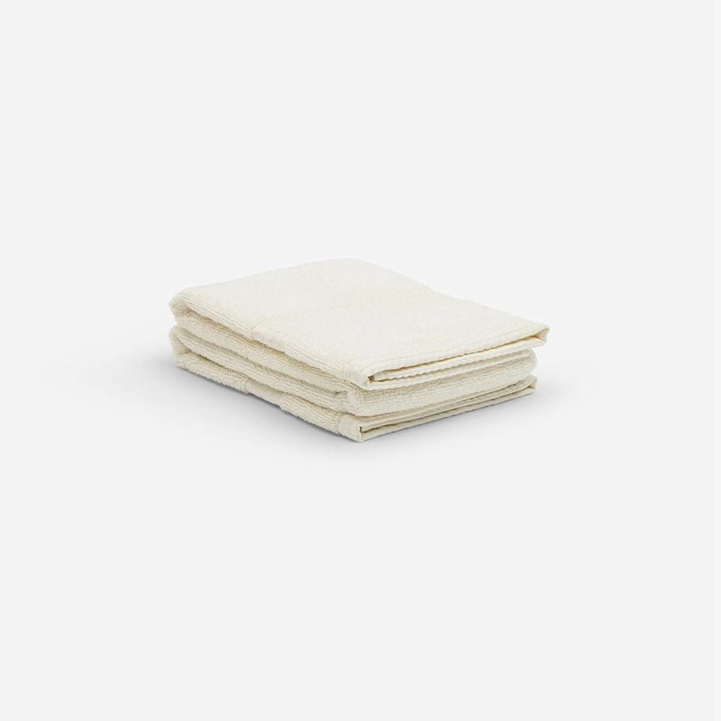 TOALLA DE MANO LISA BASIC 500 GRAMOS CREMA - 4