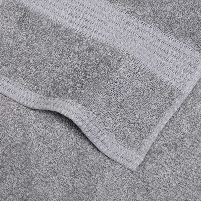 TOALLA DE BAÑO LISA BASIC 500 GRAMOS PERLA - 3