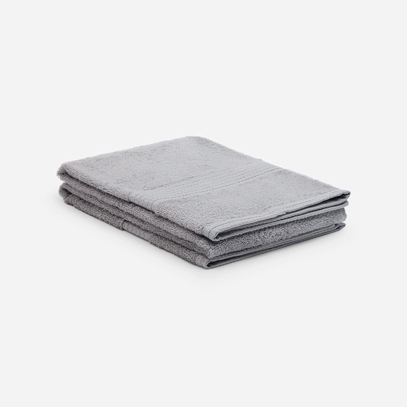 TOALLA DE BAÑO LISA BASIC 500 GRAMOS PERLA - 4