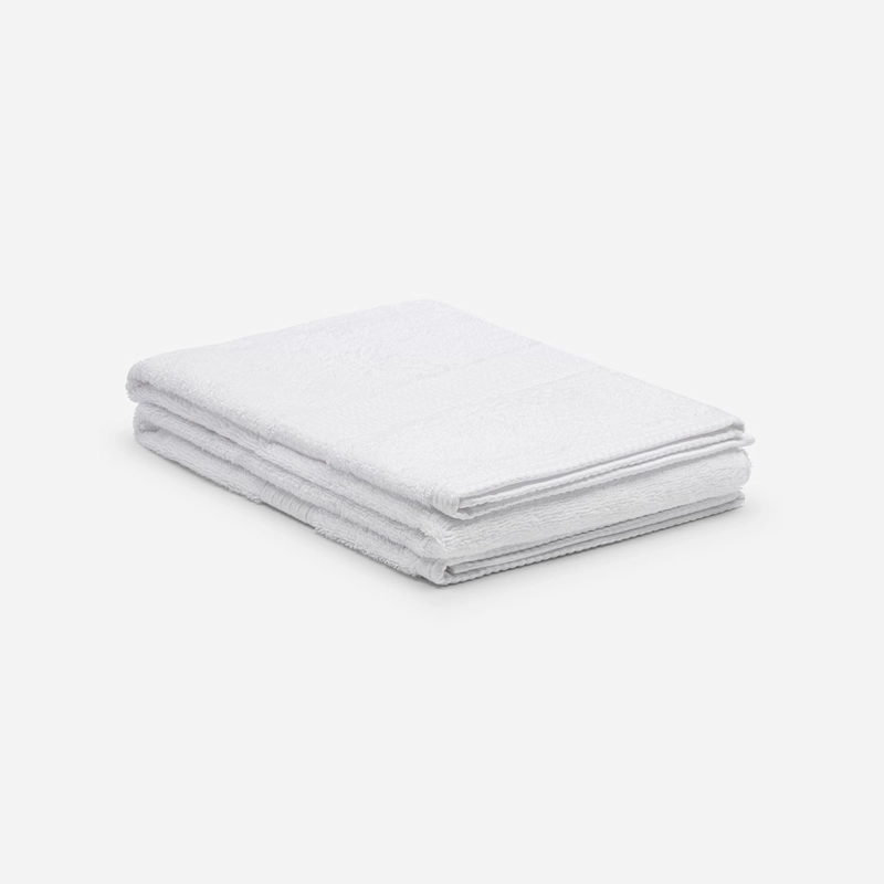 TOALLA DE BAÑO LISA BASIC 500 GRAMOS BLANCO - 4