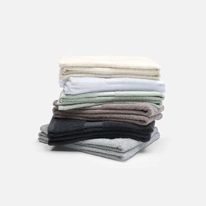 TOALLA DE BAÑO LISA BASIC 500 GRAMOS BLANCO - 5