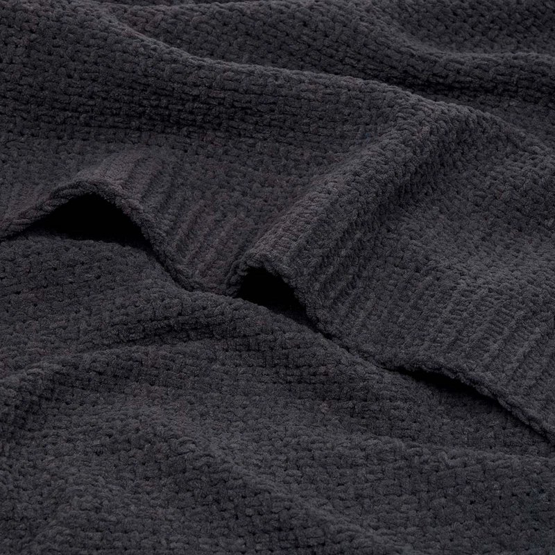 MANTA NEW CHENILLE GRAFITO 130X170 CM - 2