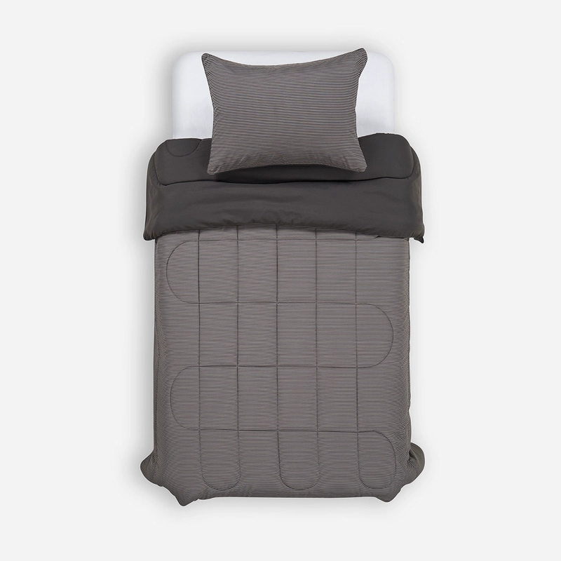 PLUMON BICOLOR LINES CHARCOAL 1 PLAZA - 2
