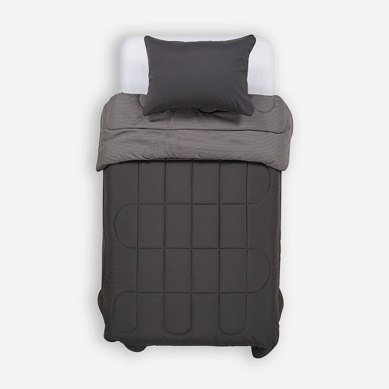 PLUMON BICOLOR LINES CHARCOAL 1 PLAZA - 3