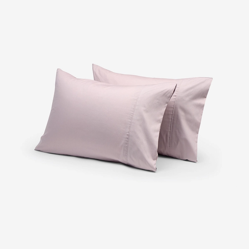 FUNDA DE ALMOHADA 200 HILOS MALVA 50X70 CM - 1