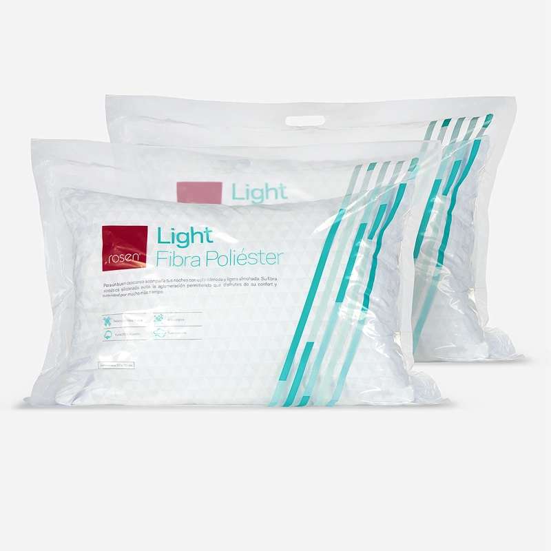 SET 2 ALMOHADAS ROSEN FIBRA LIGHT AMERICANA 50X70 CM - 1