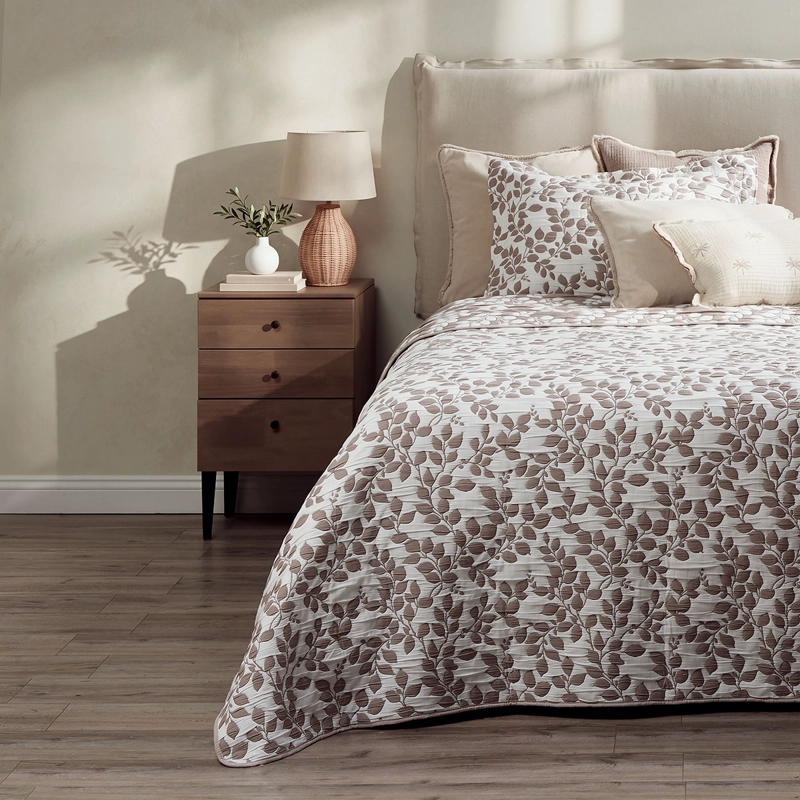 COBERTOR JACQUARD DALIA 1.5 PLAZAS - 1