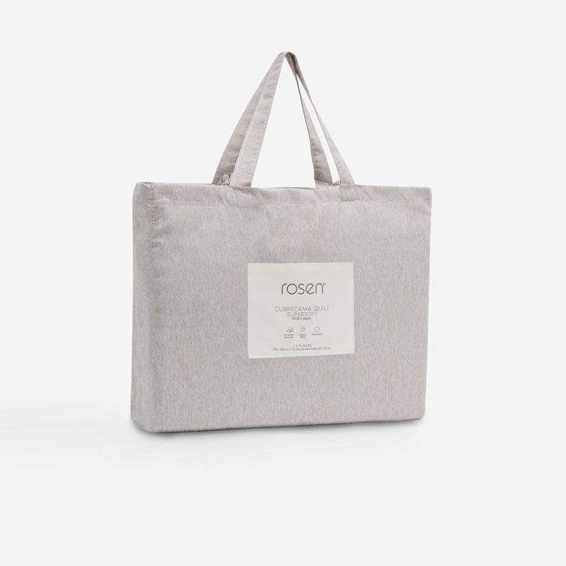 COBERTOR SUPERSOFT MOKKA MELANGE 1.5 PLAZAS - 5