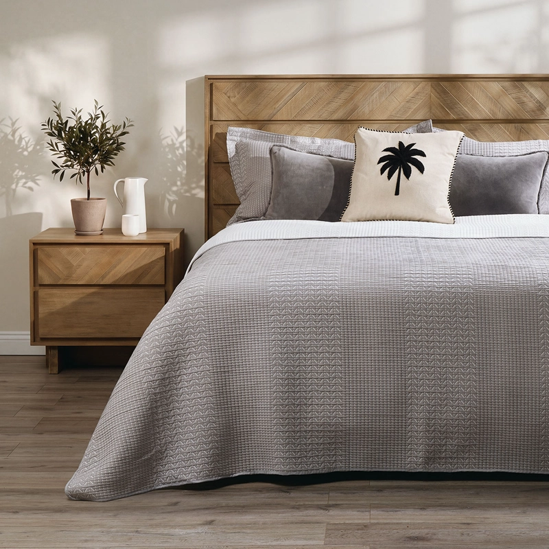 COBERTOR JACQUARD DENIA 2 PLAZAS - 1