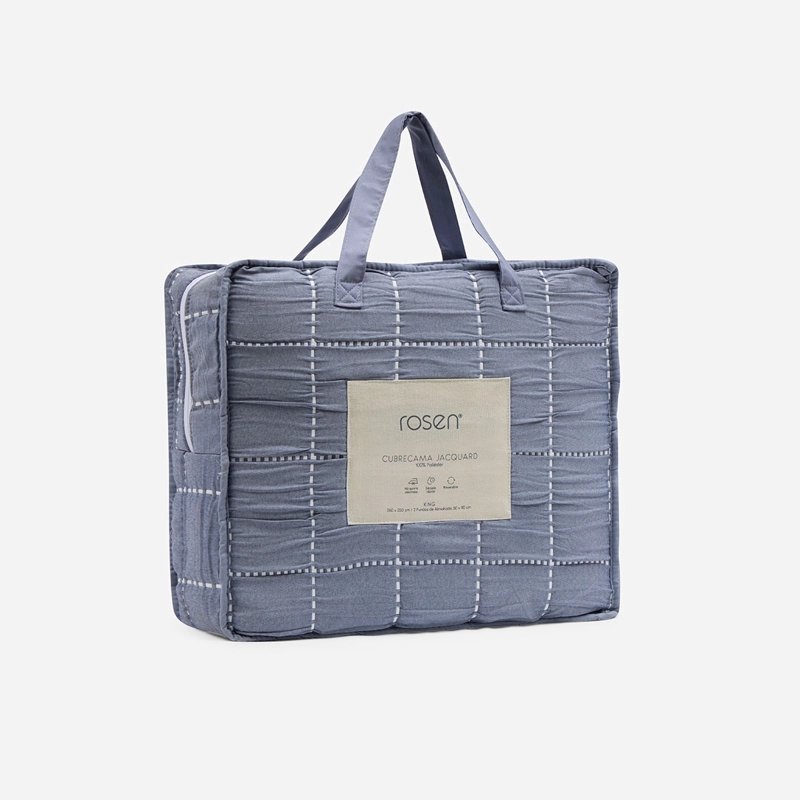 COBERTOR JACQUARD DOHA SUPER KING - 5