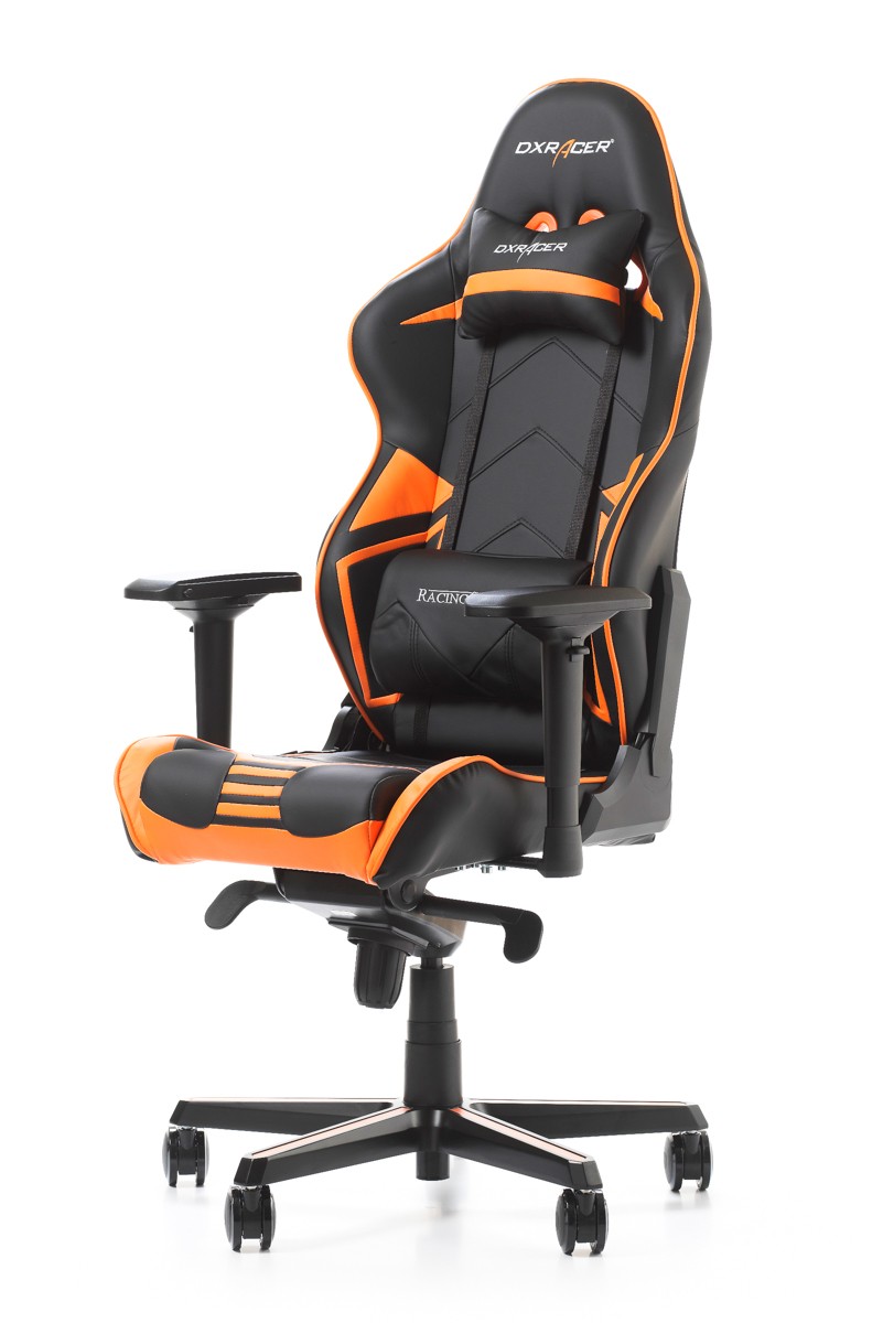 SILLA GAMER DXRACER RACING PRO SERIES BLACK/WHITE