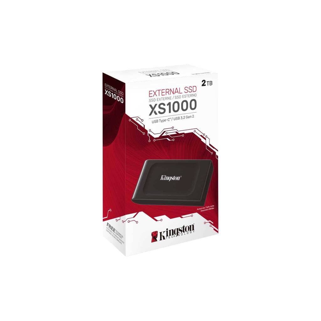 UNIDAD SSD KINGSTON EXTERNA XS1000 2TB USB 3.2 GEN 2 HASTA 1050MB/S - 3