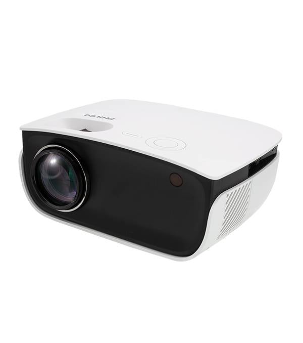 PROYECTOR PHILCO DE 2.000 LÚMENES, RESOLUCIÓN 1080P, CONTRASTE 1500:1, LÁMPARA 3.93' LCD TFT