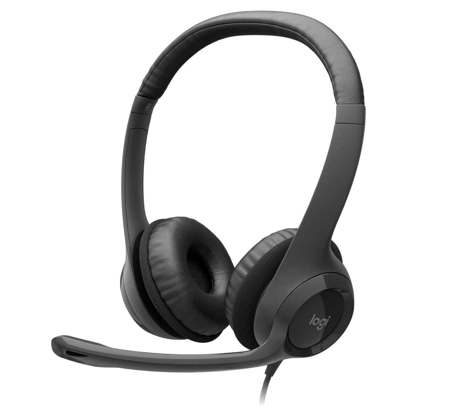 AUDÍFONOS CON MICRÓFONO H390 LOGITECH CLEARCHAT COMFORT , ALÁMBRICO, USB, NEGRO - 1