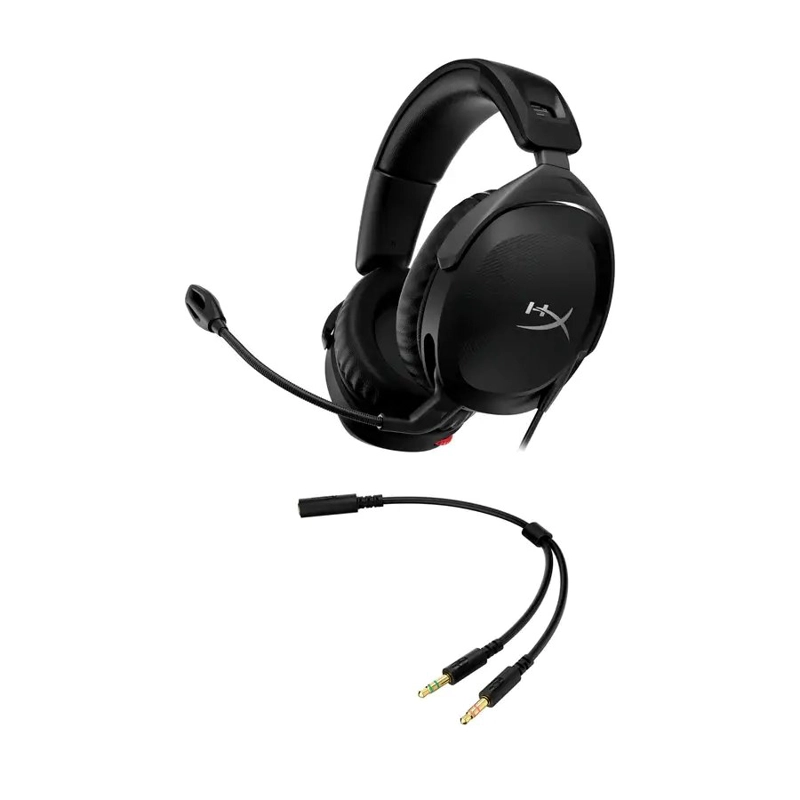 AUDÍFONOS GAMER HYPERX CLOUD STINGER 2, OVER-EAR, JACK 3.5MM, DTS INMERSIVO, NEGRO - 6