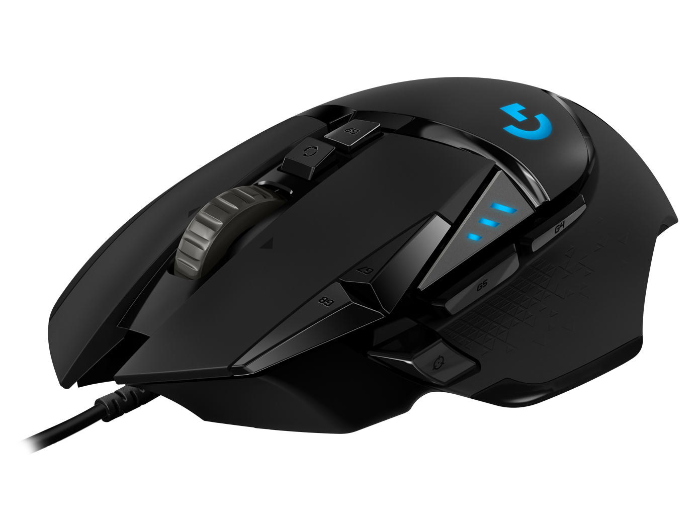 MOUSE LOGITECH G GAMER 502 HERO, GAMING , 16,000 DPI, 11 BOTONES 910-005550 - 2