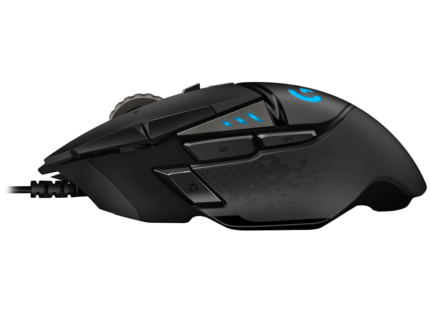 MOUSE LOGITECH G GAMER 502 HERO, GAMING , 16,000 DPI, 11 BOTONES 910-005550 - 3