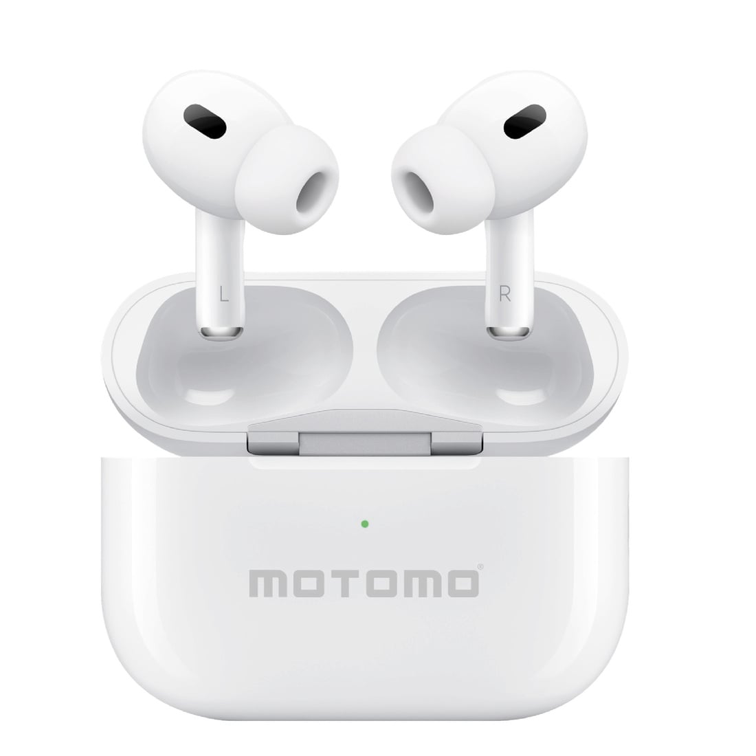 AUDÍFONOS INALÁMBRICOS MOTOMO AIR PRO 2, IN-EAR, TRUE WIRELESS, BLUETOOTH, COLOR BLANCO - 1