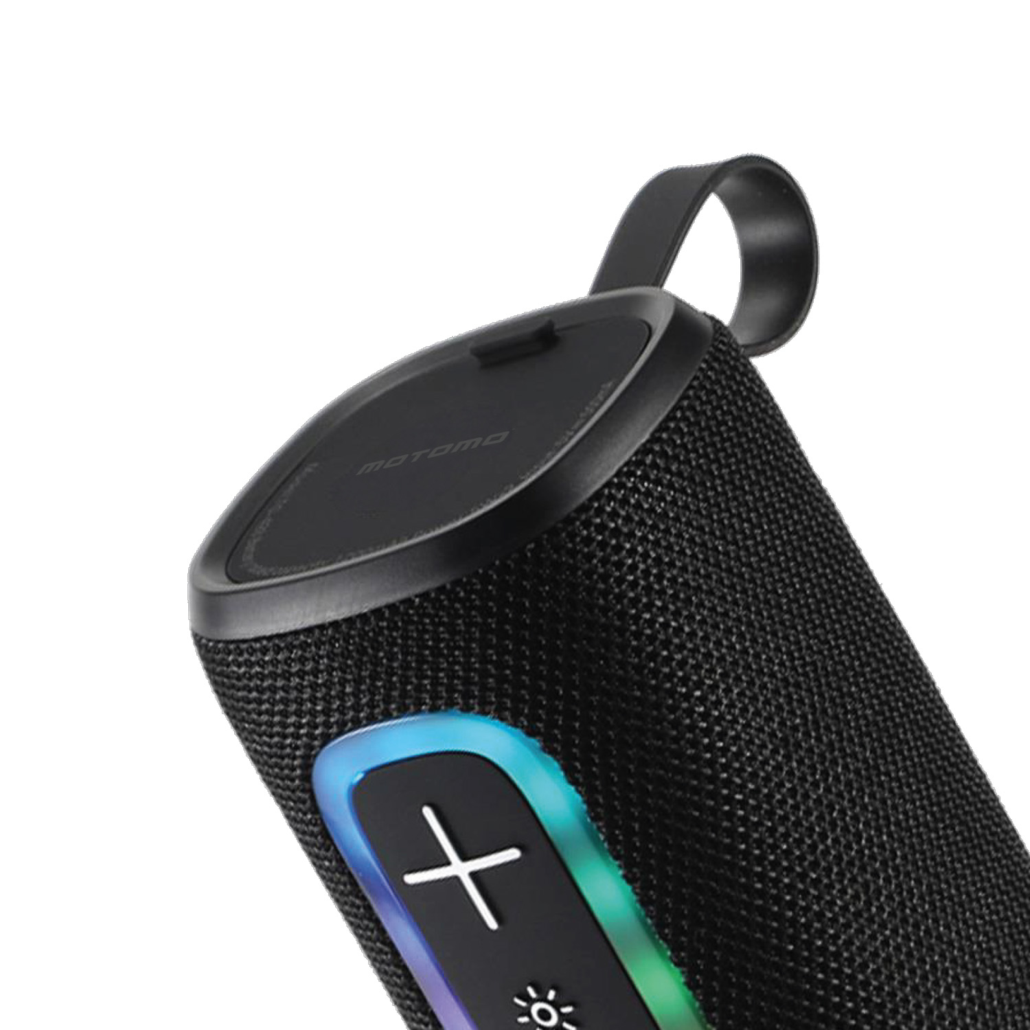 PARLANTE INALÁMBRICO ILLUM MOTOMO PAPOBT23, RGB, COLOR NEGRO - 2