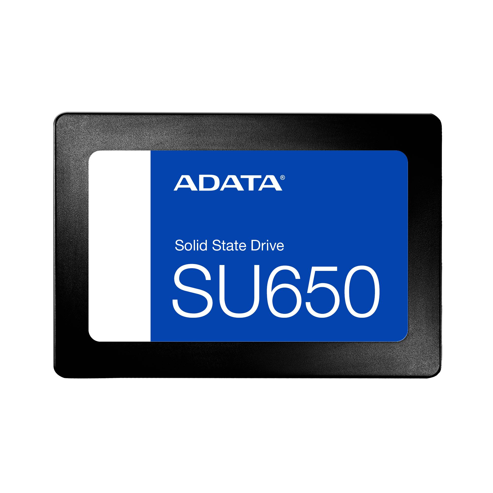 UNIDAD SSD ADATA ULTIMATE SU650, 480GB, 2.5' SATA 3, LECTURA 520MB/S ESCRITURA 450MB/S - 2