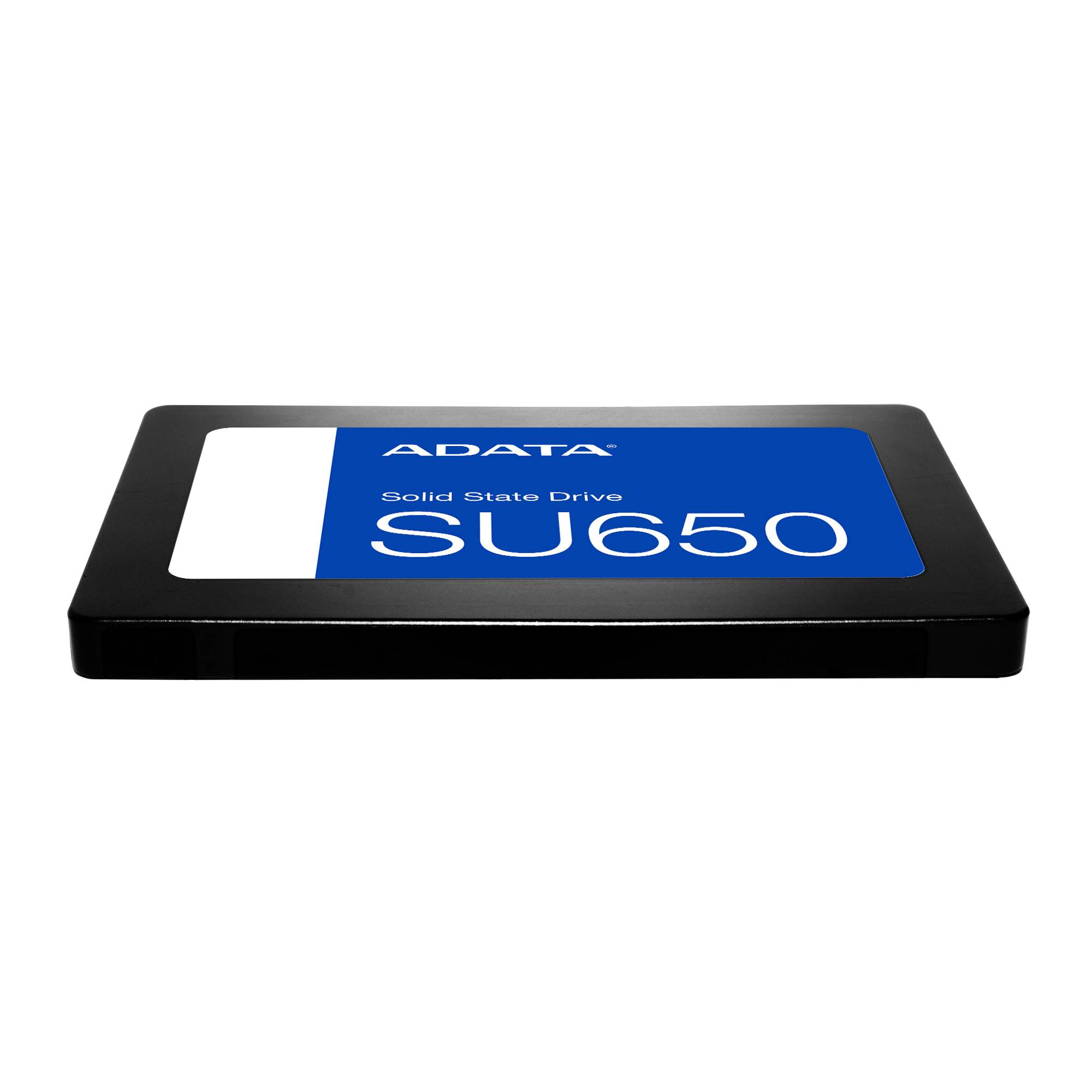 UNIDAD SSD ADATA ULTIMATE SU650, 480GB, 2.5' SATA 3, LECTURA 520MB/S ESCRITURA 450MB/S - 4