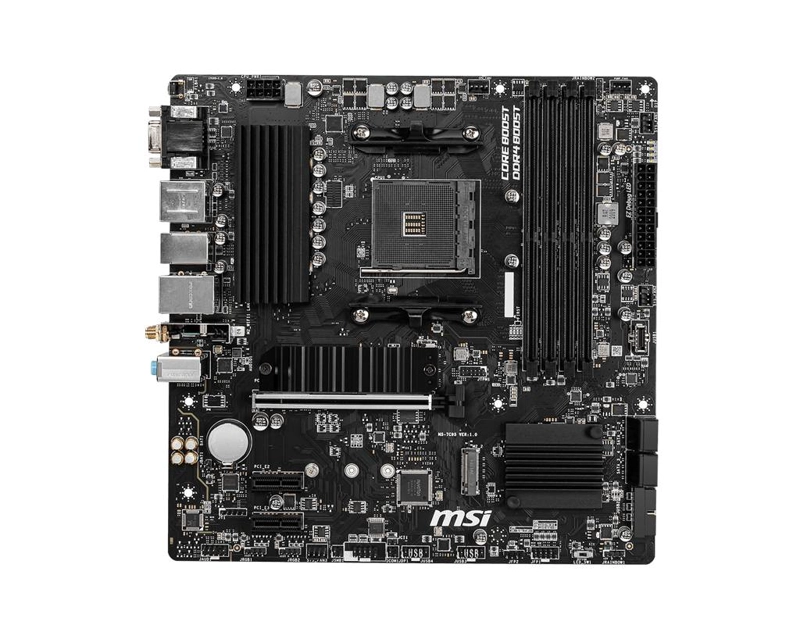 PLACA MADRE MSI PRO B550M PRO-VDH WIFI, AMD SOCKET AM4, B550, SATA 6GB/S, 2XM.2, MICRO-ATX, DDR4 - 2
