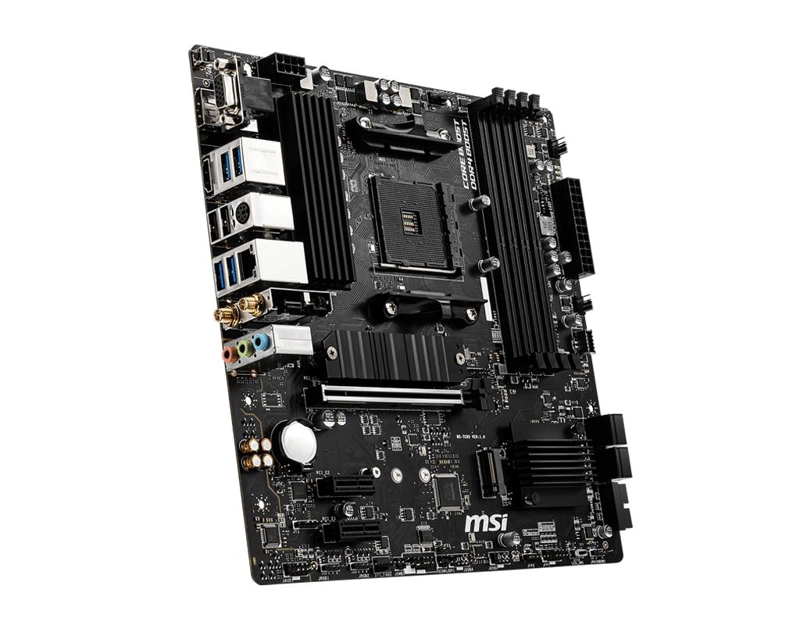 PLACA MADRE MSI PRO B550M PRO-VDH WIFI, AMD SOCKET AM4, B550, SATA 6GB/S, 2XM.2, MICRO-ATX, DDR4 - 4