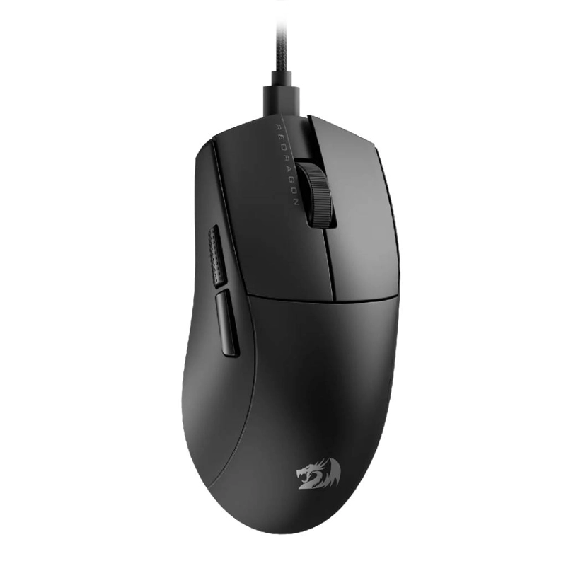MOUSE GAMER REDRAGON K1NG M724, 1K HZ, 5 BOTONES, CABLEADO, BLACK - 1