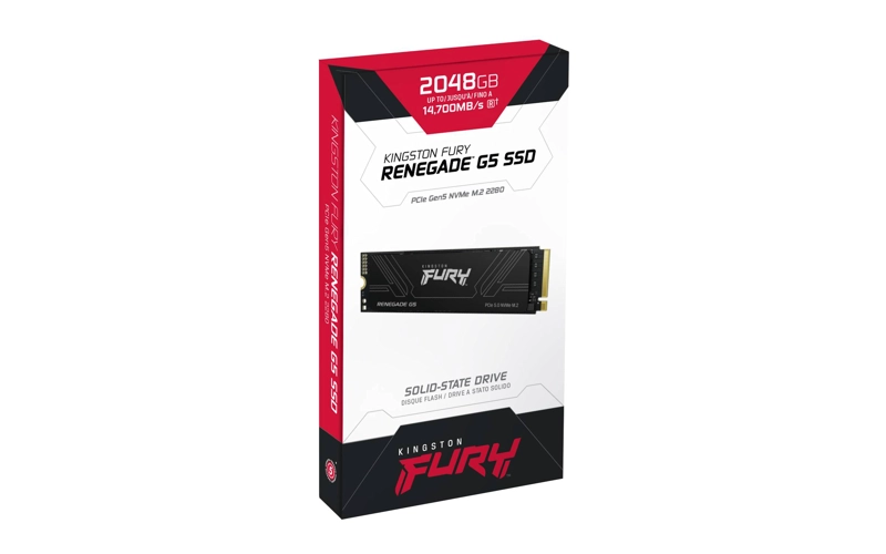 UNIDAD SSD KINGSTON FURY RENEGADE G5 2TB, M.2 2280, PCIE 5.0 NVME - 4