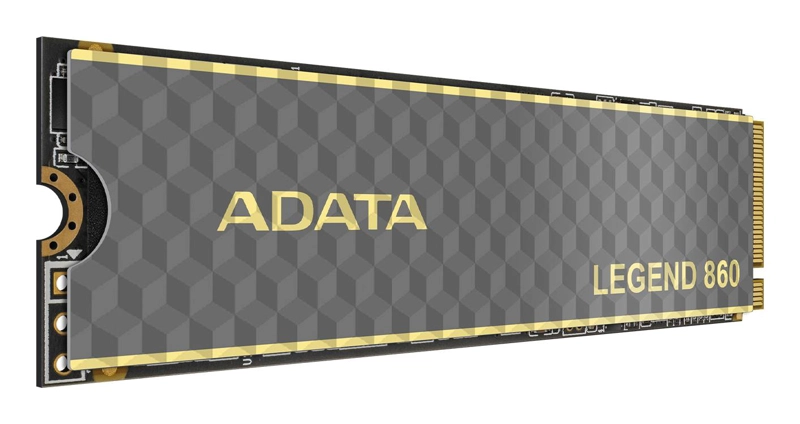UNIDAD SSD ADATA LEGEND 860 500GB - M.2 2280, PCIE GEN4 X4, NVME 2.0, 3D NAND - 2
