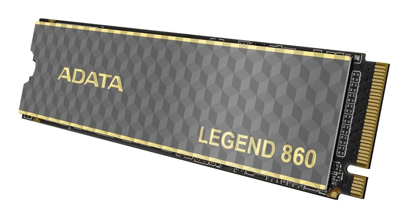 UNIDAD SSD ADATA LEGEND 860 500GB - M.2 2280, PCIE GEN4 X4, NVME 2.0, 3D NAND - 3