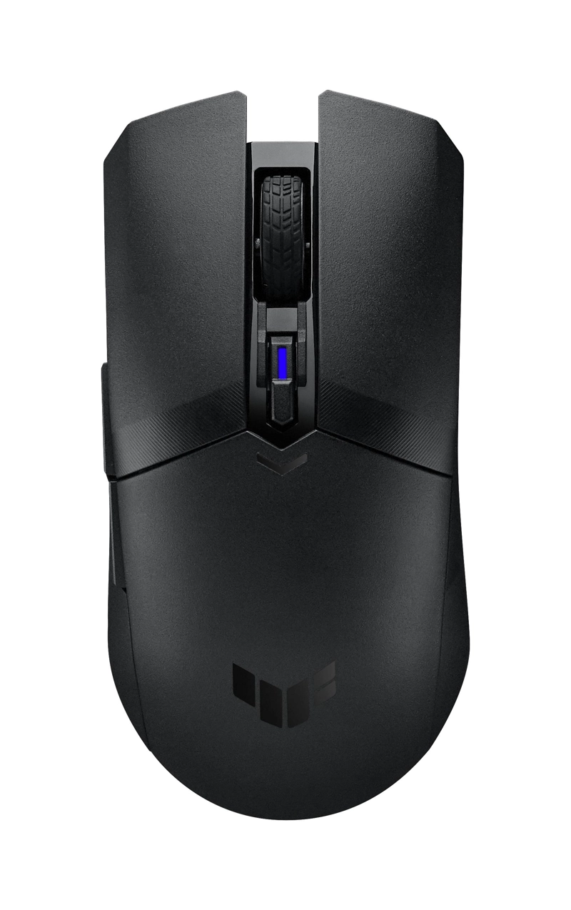 MOUSE GAMER ASUS TUF GAMING M4 WIRELESS 12000 DPI, RF + BLUETOOTH, NEGRO - 1