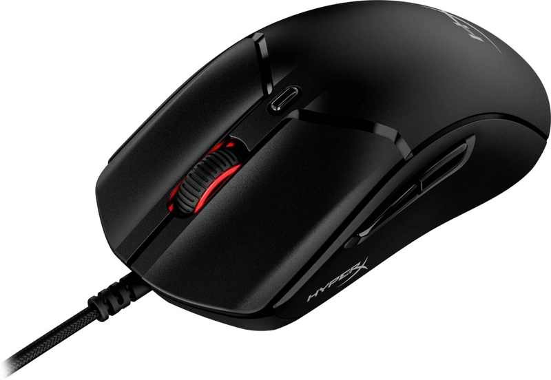 MOUSE GAMER HYPERX PULSEFIRE HASTE 2, SENSOR HYPERX 26K, ULTRALIGERO 53G, BLACK - 3