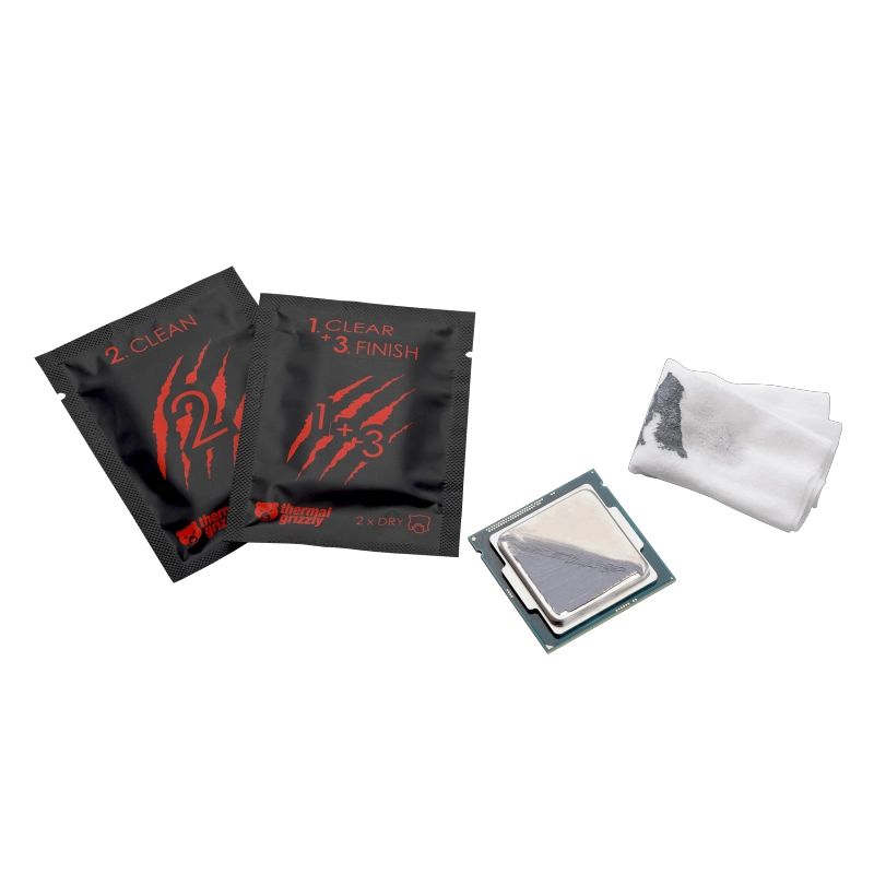 TOALLITAS DE LIMPIEZA THERMAL GRIZZLY, 10 UNIDADES - 3