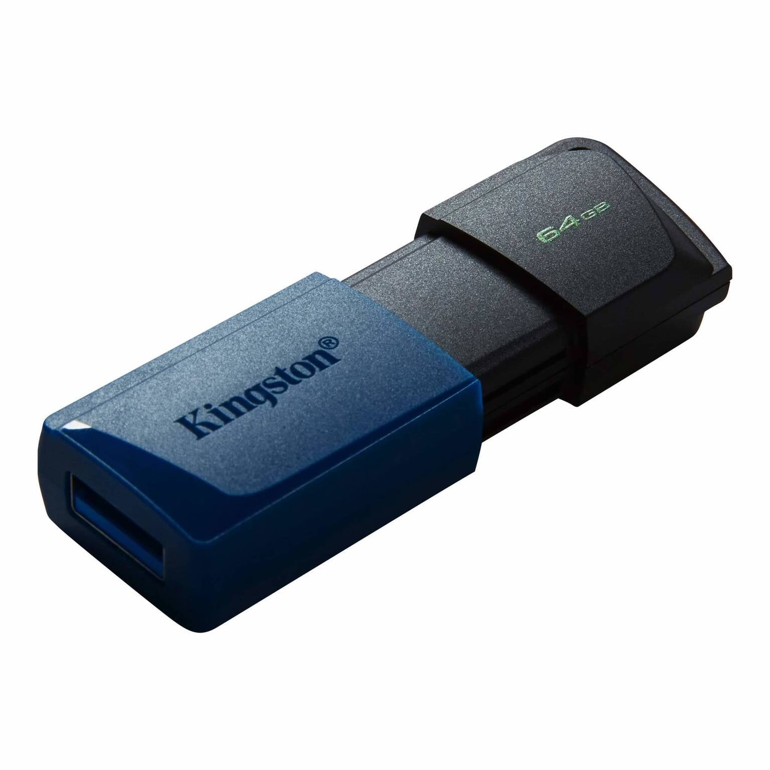 PENDRIVE KINGSTON DATATRAVELER EXODIA M, 64GB, USB 3.2 GEN 1, NEGRO/AZUL - 2