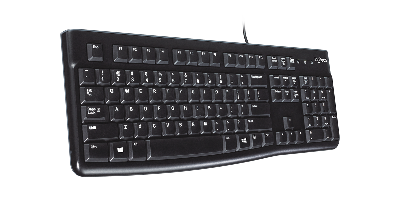 TECLADO K120 LOGITECH , USB, ALAMBRICO, NEGRO, ESPAÑOL - 3