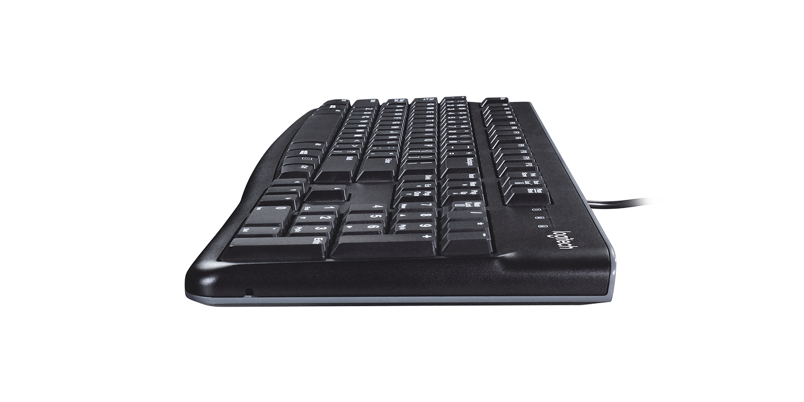 TECLADO K120 LOGITECH , USB, ALAMBRICO, NEGRO, ESPAÑOL - 4