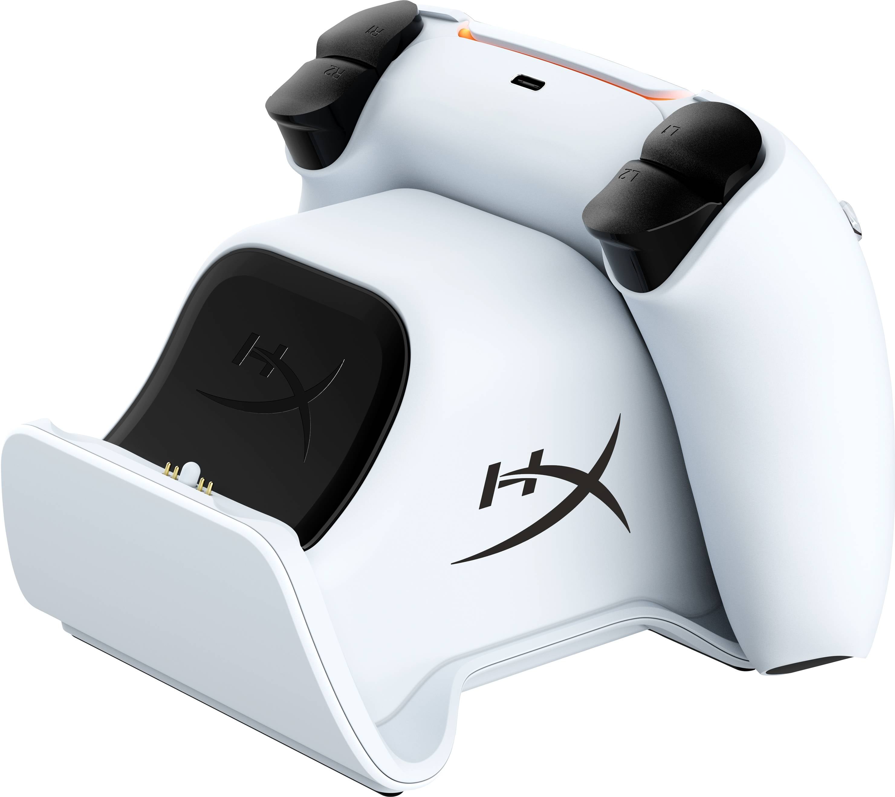 ESTACION DE CARGA HYPERX CHARGEPLAY DUO PARA PS5, BLANCO - 3