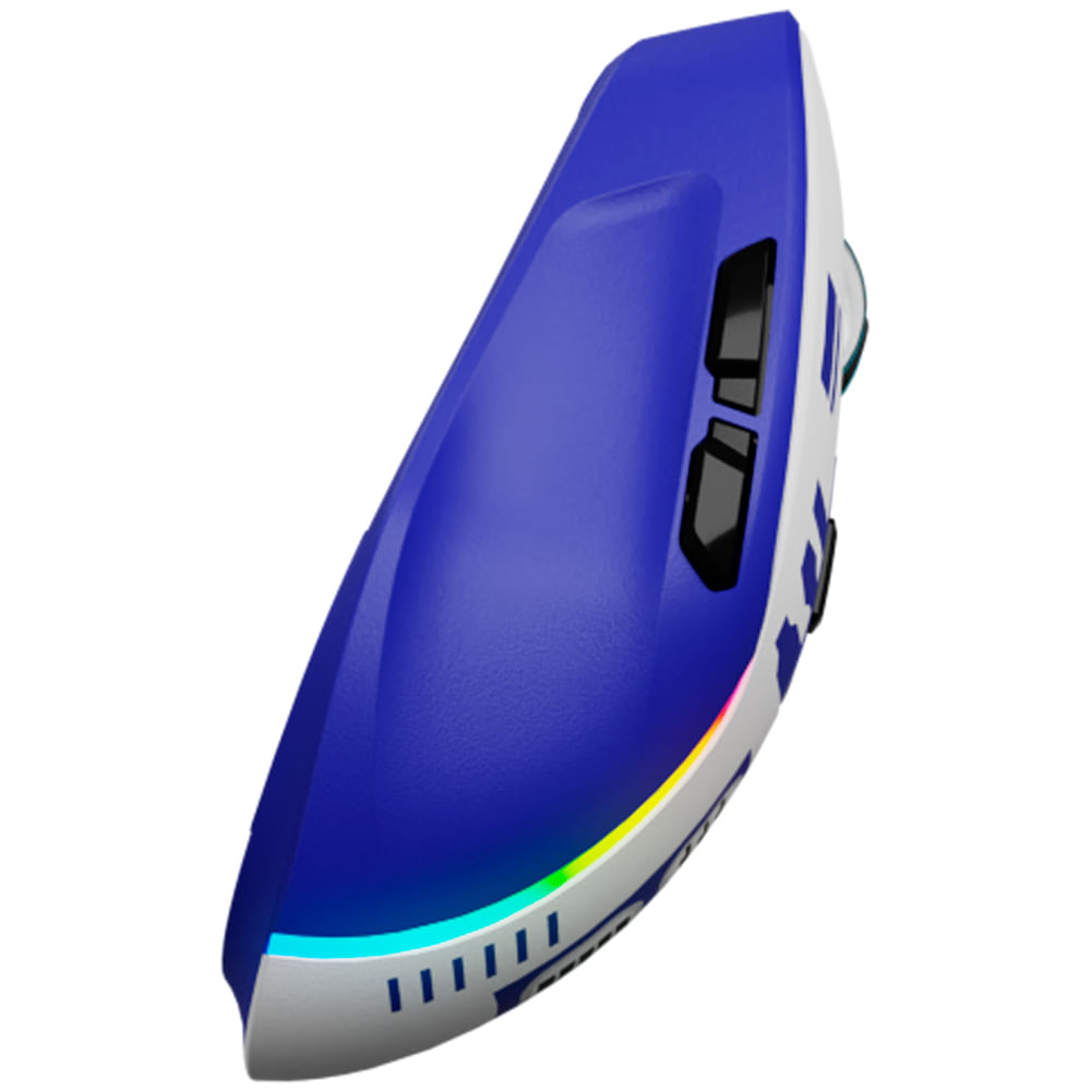 MOUSE INALAMBRICO PRIMUS GLADIUS TM10 PMO-S204DR, TRIMODO, 10K DPI, RGB, R2D2 - 2
