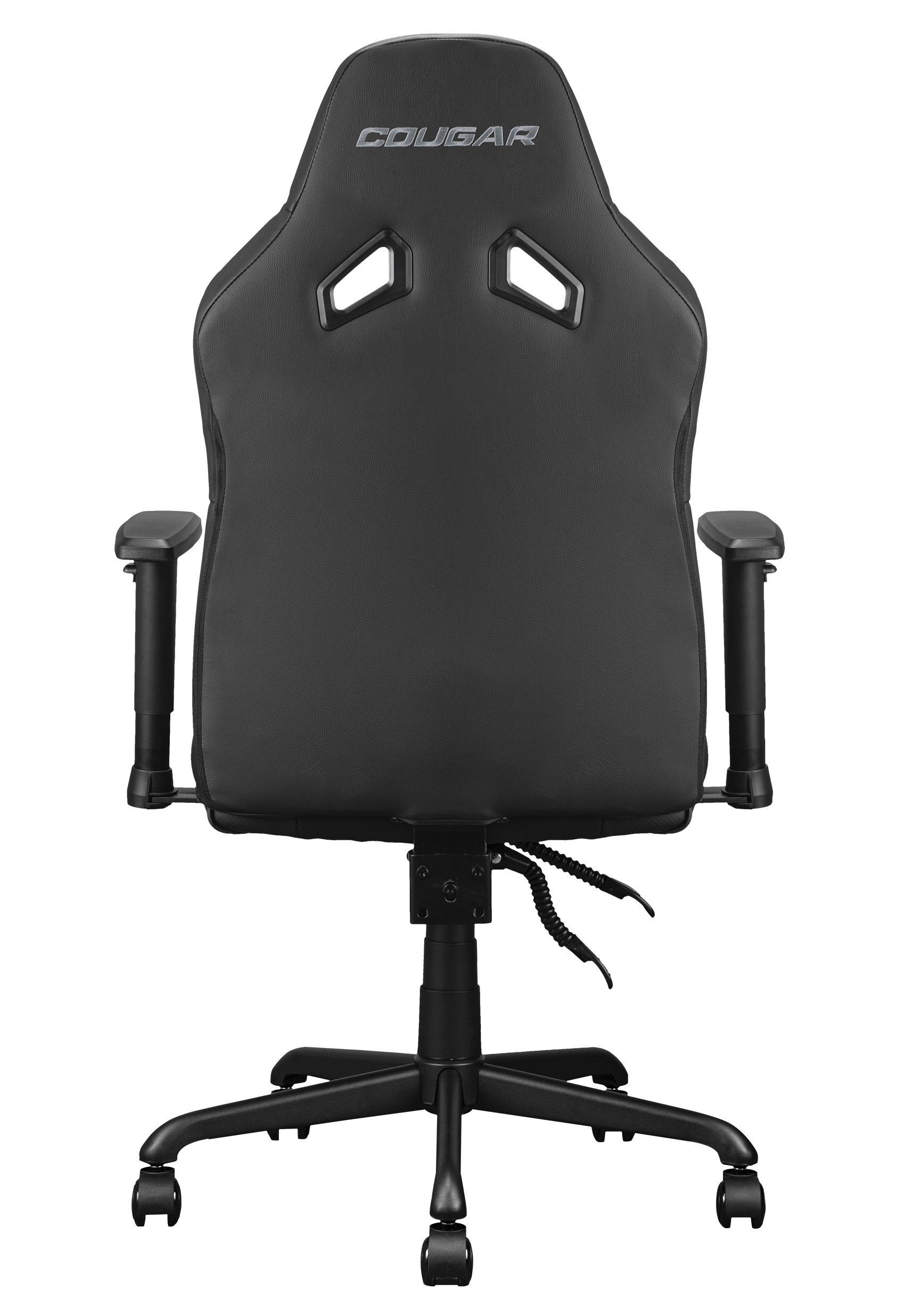 SILLA GAMER PROFESIONAL COUGAR FUSION S BLACK, RECLINABLE 130°, COLOR NEGRO - 4