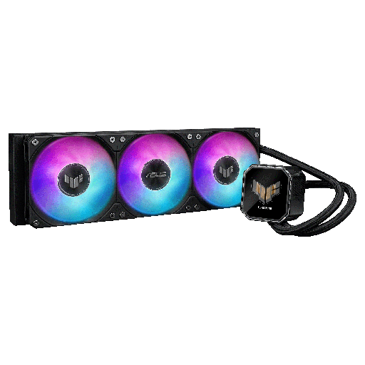 REFRIGERACION LIQUIDA TUF GAMING LC III 360 ARGB LCD, 360MM, PANTALLA LCD, INTEL/AMD, NEGRO - 2